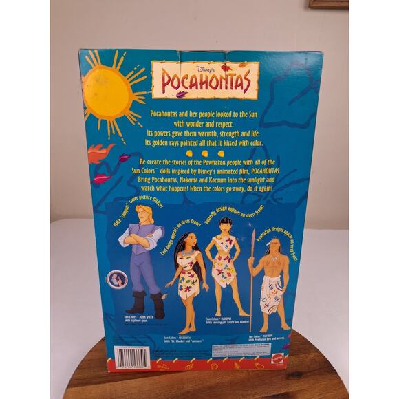 Mattel | 1995 Disney Sun Colors Kocoum Ken Doll | 13330 READ Description - Picture 5 of 8